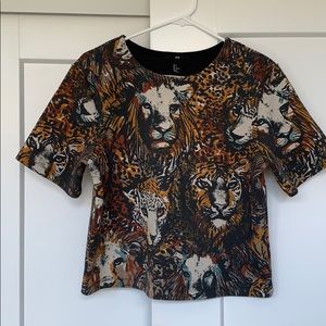 H&M Tops - H&M Animal Print Women's Top H&M Tops - H&M Animal Print Women's Top